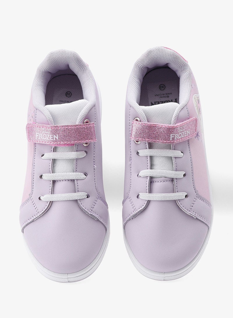 ديزني أحذية رياضية فروزن من ديزني للبنات من كوميك كيكس باي أوربان هول - Image 3