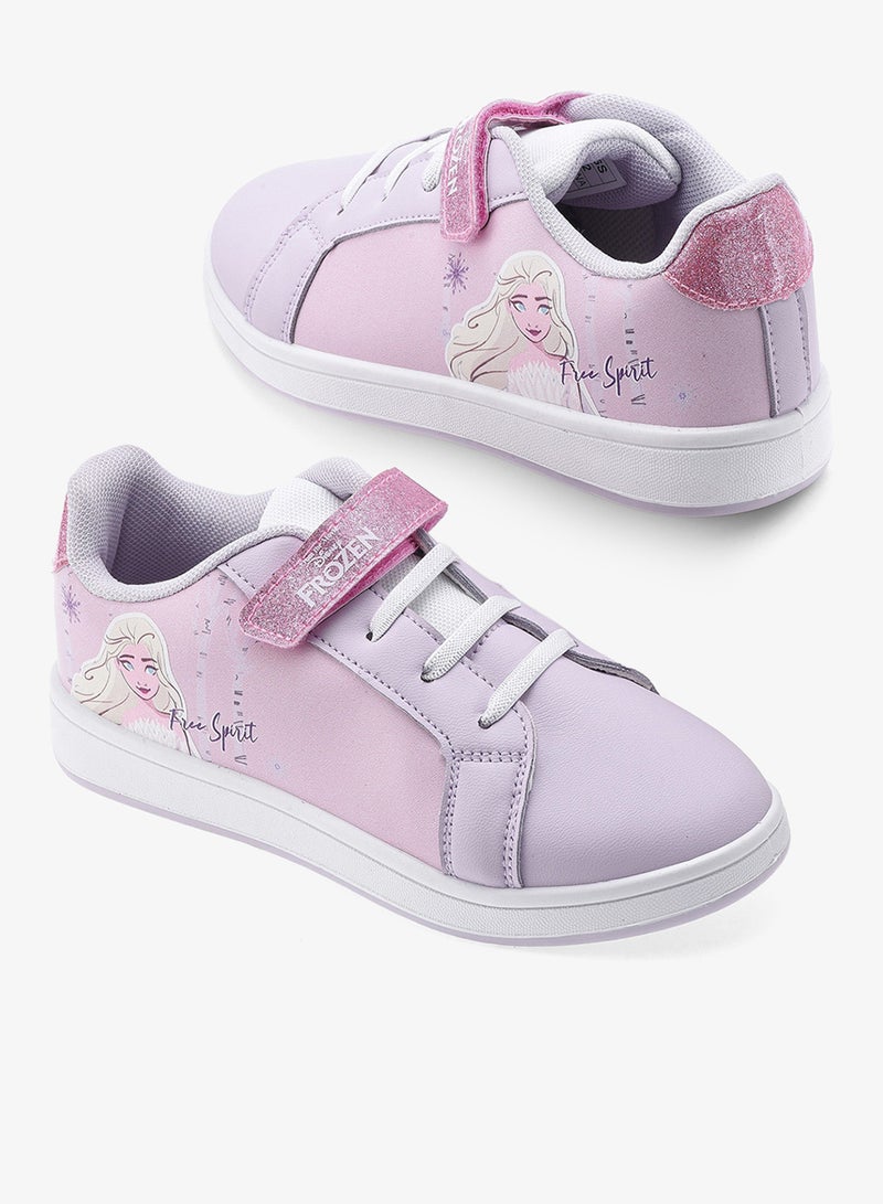 ديزني أحذية رياضية فروزن من ديزني للبنات من كوميك كيكس باي أوربان هول - Image 1