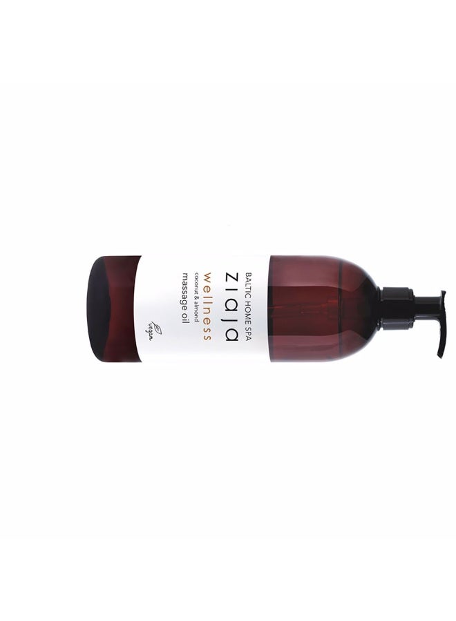 Ziaja Baltic Home Spa Wellness Almond and Coconut Massage Oil 490ml - Image 2