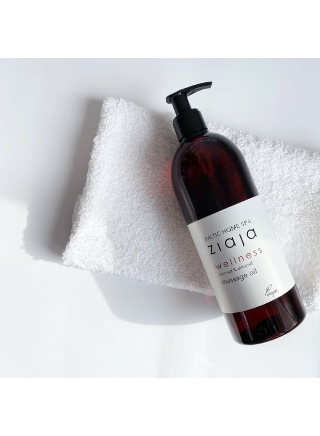 Ziaja Baltic Home Spa Wellness Almond and Coconut Massage Oil 490ml - Image 3
