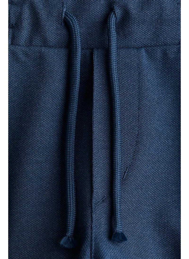 H&M Piqué trousers
