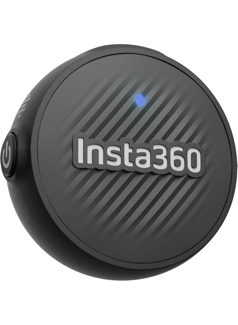 انستا 360 انستا360 جهاز ارسال هواء للميكروفون، 7.9 غرام خفيف الوزن، ميكروفون لاسلكي X5/X4/X4 اير/ايس برو 2/جو الترا، خاصية الغاء الضوضاء، مدونات الفيديو، البث - Image 1