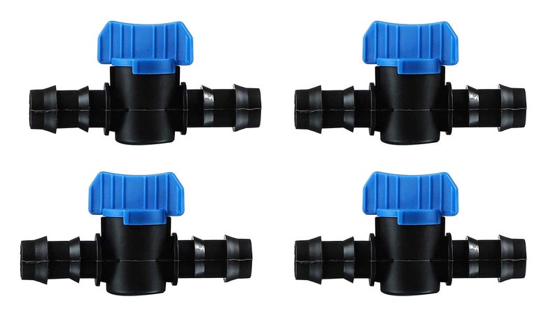 Pinolex® Drip Irrigation Accessories 16mm Pipe Fittings - Straight Connector with Tap (100 pcs) - Image 4