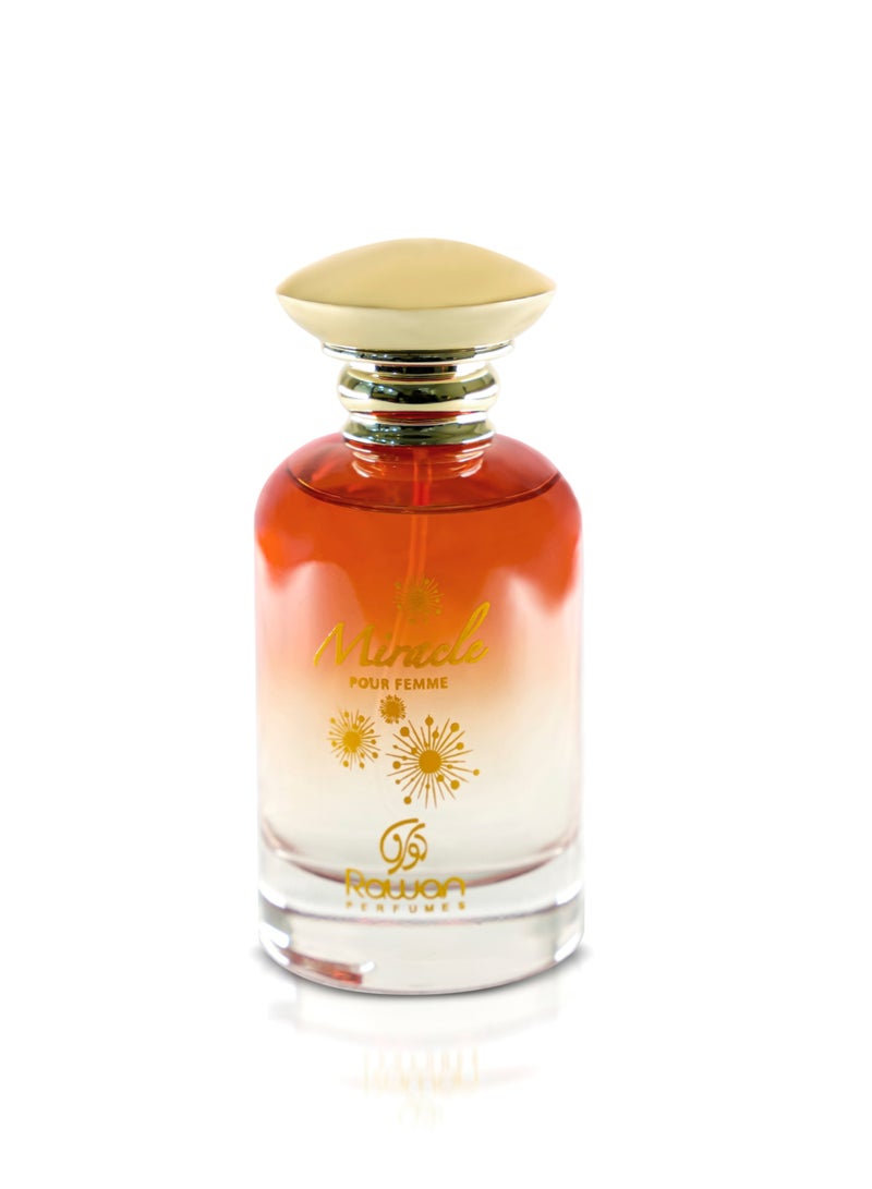 RAWAN Miracle Pour Femme by Rawan Perfumes – Eau de Parfum – 100ml - Image 2