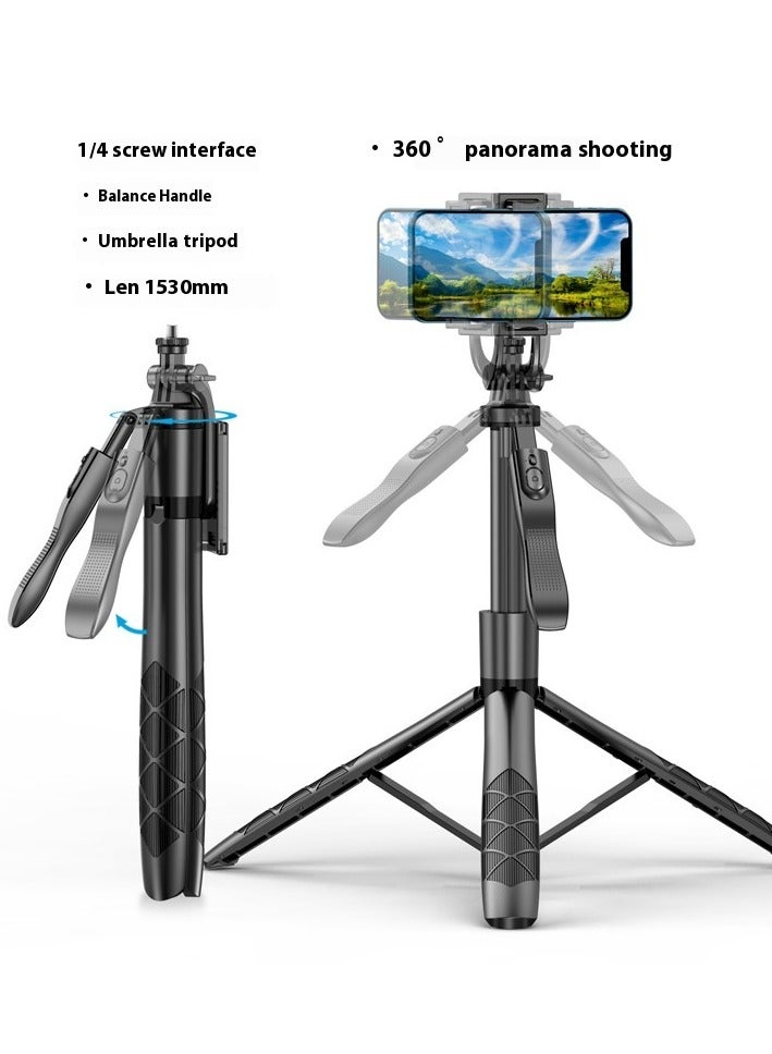 360° Rotation Face Body Tracking Phone Holder, Rechargeable Smartphone Camera Mount Remote & Gesture Control with Adjustable Selfie Stick Tripod Stand for Phone Camera  - Image 2