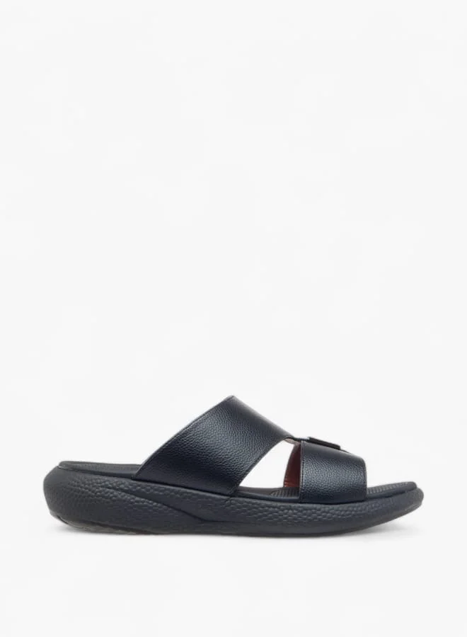 Men Cutout Detail Slip-On Arabic Sandals