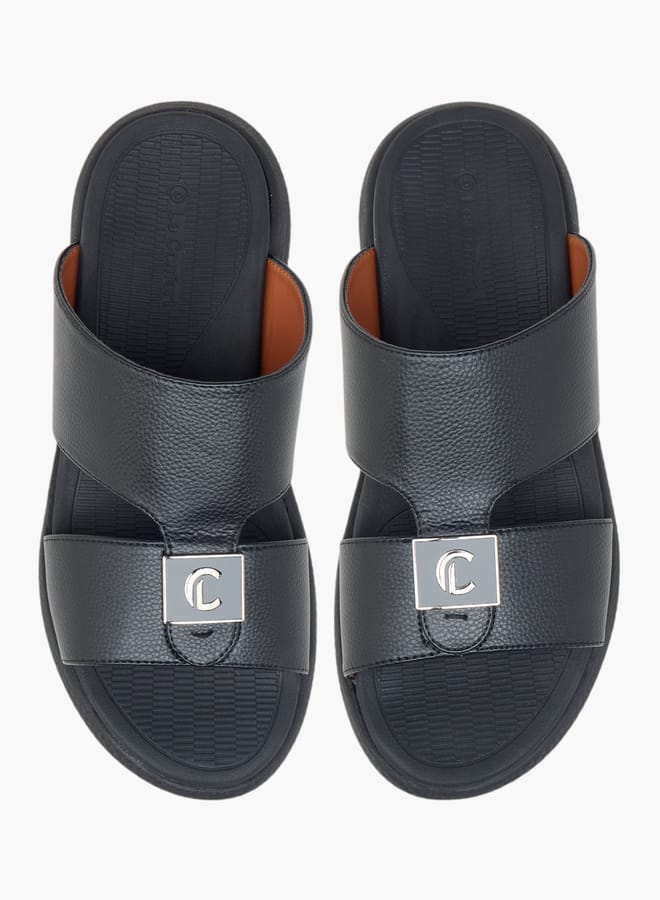 Le Confort Men Cutout Detail Slip-On Arabic Sandals  - Image 1