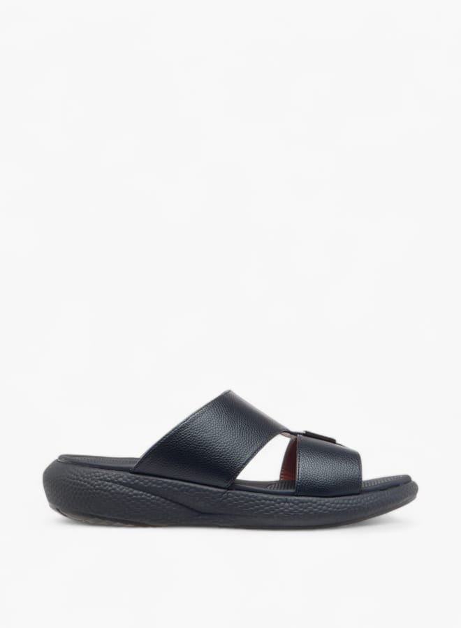 Le Confort Men Cutout Detail Slip-On Arabic Sandals  - Image 2
