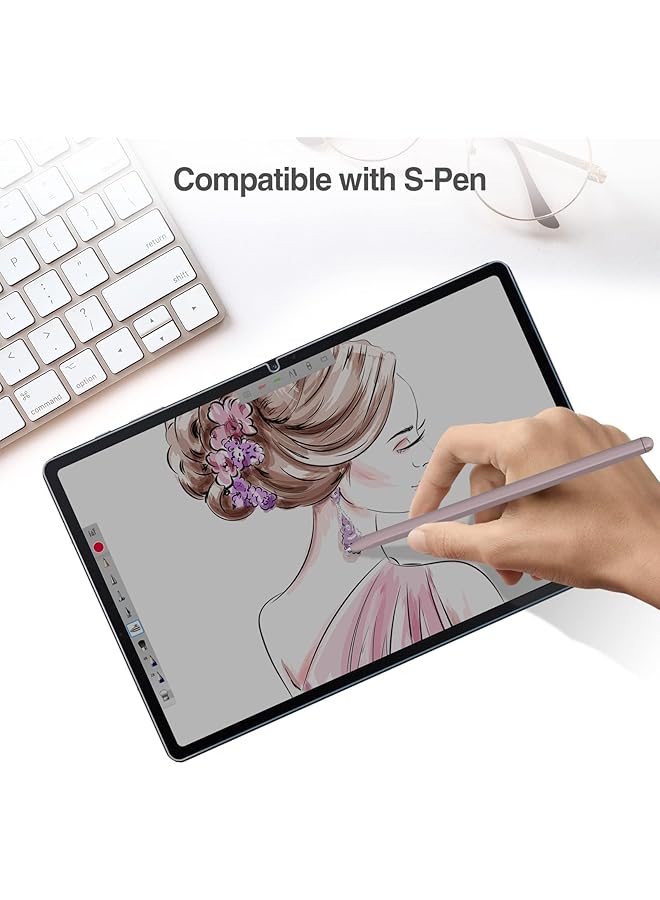 Procases Privacy Screen Protector For Galaxy Tab S9 Fe+ Plus S9 Plus S8 Plus S7 Fe S7 Plus 12.4 Inch Anti Spy Tempered Glass Tinted Screen Film Guard For Samsung Tablet Sm X610 X810 X800 T730 T970 - Image 4