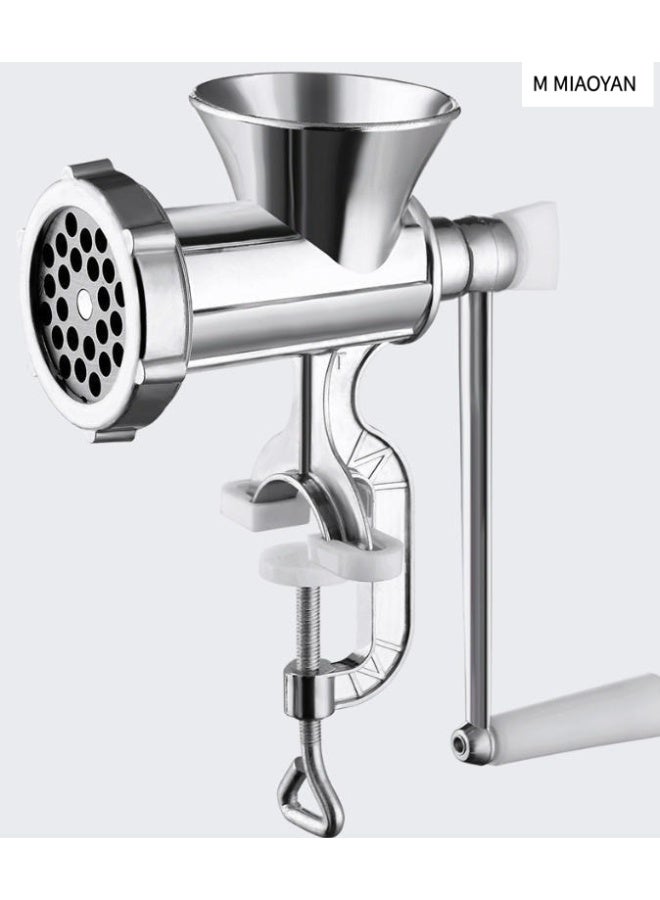 M MIAOYAN Manual Meat Grinder with Sausage Stuffer – Multi-Function Kitchen Grinder for Meat, Garlic and Pepper - Image 4