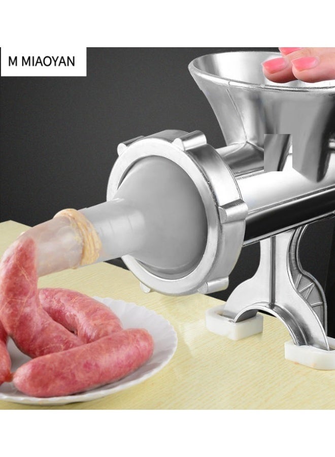 M MIAOYAN Manual Meat Grinder with Sausage Stuffer – Multi-Function Kitchen Grinder for Meat, Garlic and Pepper - Image 2
