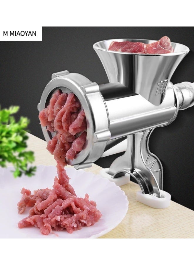 M MIAOYAN Manual Meat Grinder with Sausage Stuffer – Multi-Function Kitchen Grinder for Meat, Garlic and Pepper - Image 1