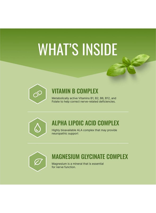 Approved Science نيرفبرين من أبروved ساينس - دعم الأعصاب - بنفوتيامين، B12، R-ألفا-ليبويك أسيد، كورياليس، بوسويليا، بايوبرين - 60 كبسولة - صنع في الولايات المتحدة الأمريكية - Image 4