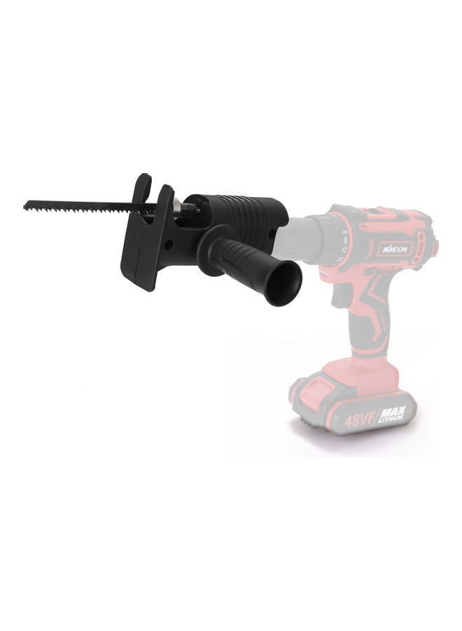 NIBEMINENT Portable Electric Drill Modified Reciprocating Saw Black 0.357kg  - Image 4