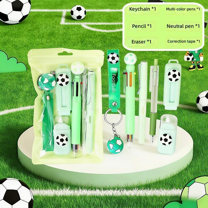 كأس العالم - طقم أدوات مكتبية لكرة القدم الجديد: أدوات تعليمية عملية للطلاب - Image 1