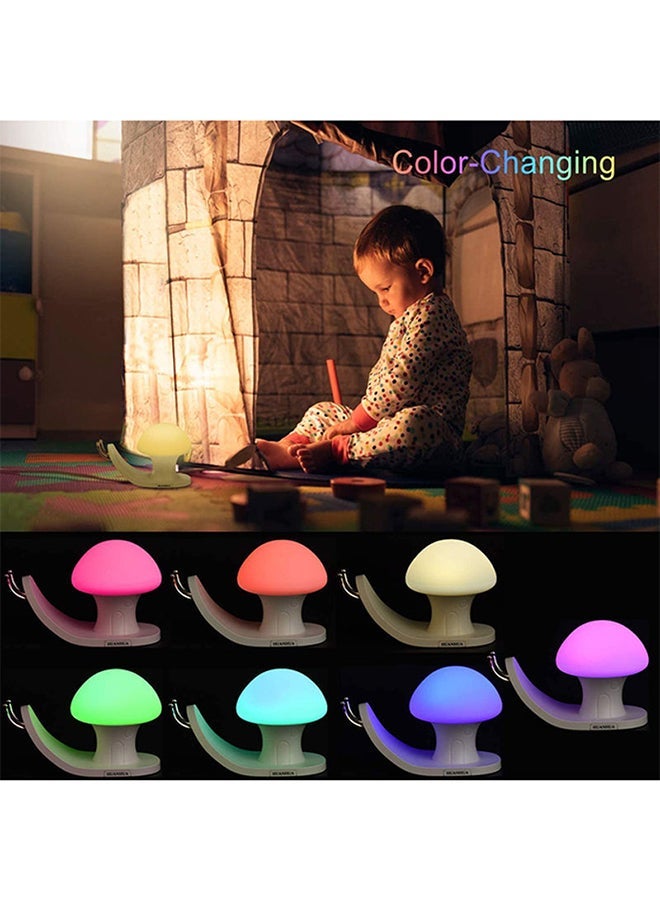NIBEMINENT Night Light Lamp With Color-Changing USB Rechargeable Dimmable Touch Control For Bedroom Home Office Car And Kids Friendly  - Image 4