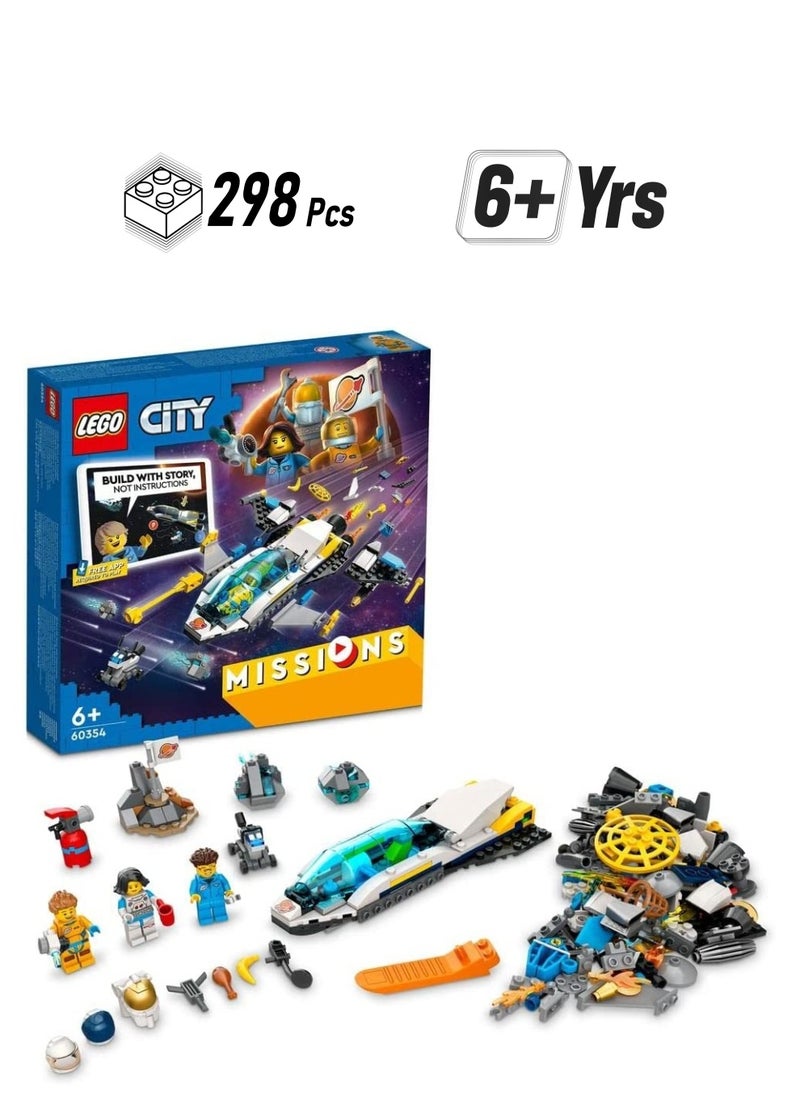 LEGO City Mars Spacecraft Exploration Missions 60354 Building Kit  - Image 1