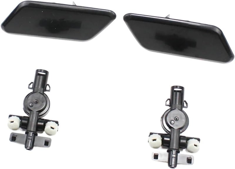 QASULER Headlight Washer Nozzle Cover for Subaru Outback 2010-2012 - Image 1