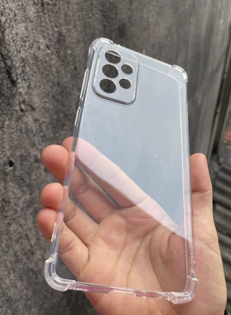 Samsung Galaxy A73 5G Clear Cover Case soft TPU Transparent Silicone Gel Back Protective Case shock Absorbent Reinforced Corner for Samsung Galaxy A73 Clear - Image 3