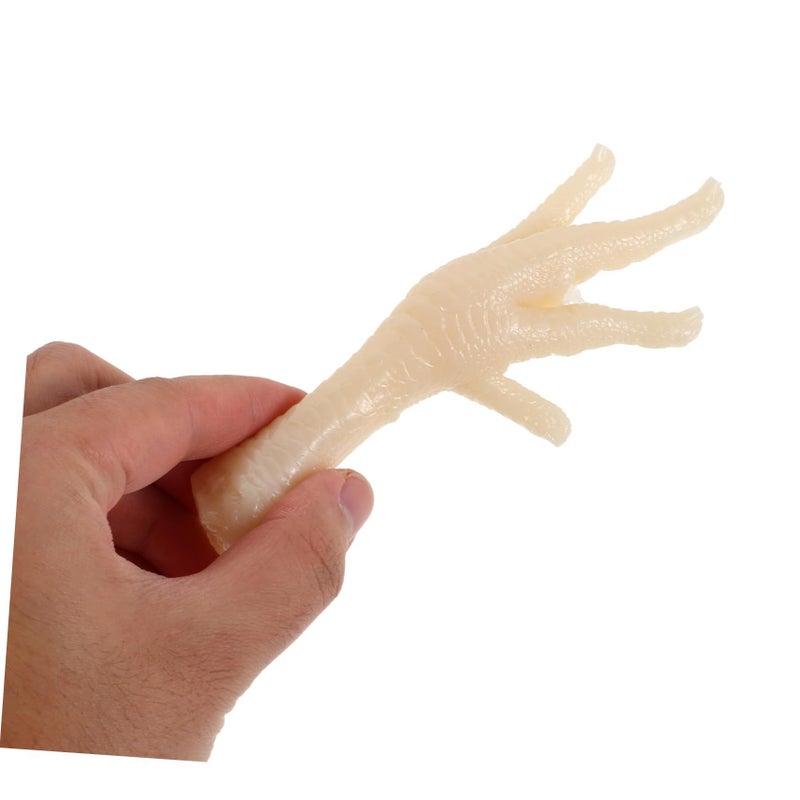 Unomor 2 Pcs Realistic Artificial Chicken Feet Model for Restaurant Food Decoration and Photography Display Lifelike Prop - Image 4