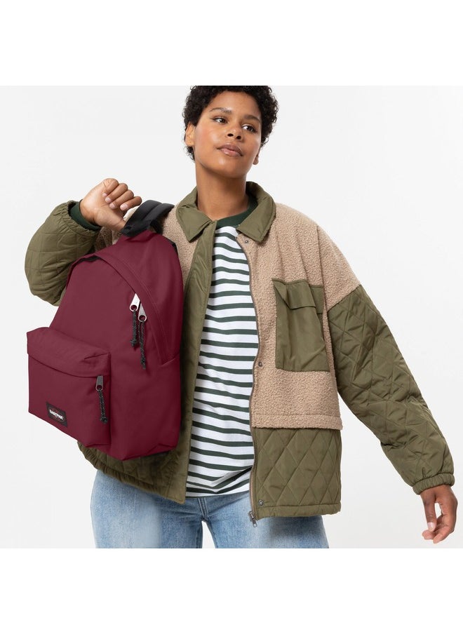 EASTPAK Padded Pak'R Medium Backpack - Bushy Burgundy  - Image 4