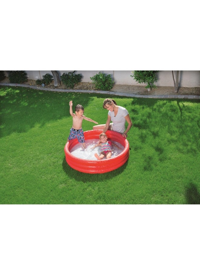 Bestway Bestway - Paddling Pool Splash 'n Smile 122x25 cm - Red - 51025  - Image 2