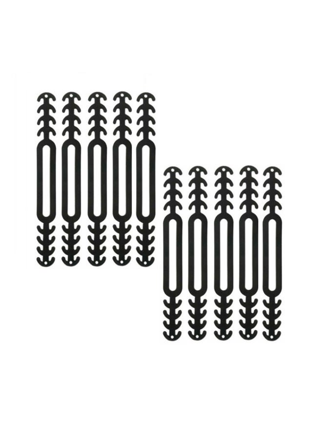 NIBEMINENT 10 Piece Anti-slip Extension Hook Mask Belt Strap - Image 1