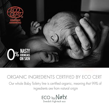 Eco by Naty Hand Cream 100 PlantDerived Ingredients with 0 Perfume Hypoallergenic and Dermatologically Tested 50 ml Tube - Image 3