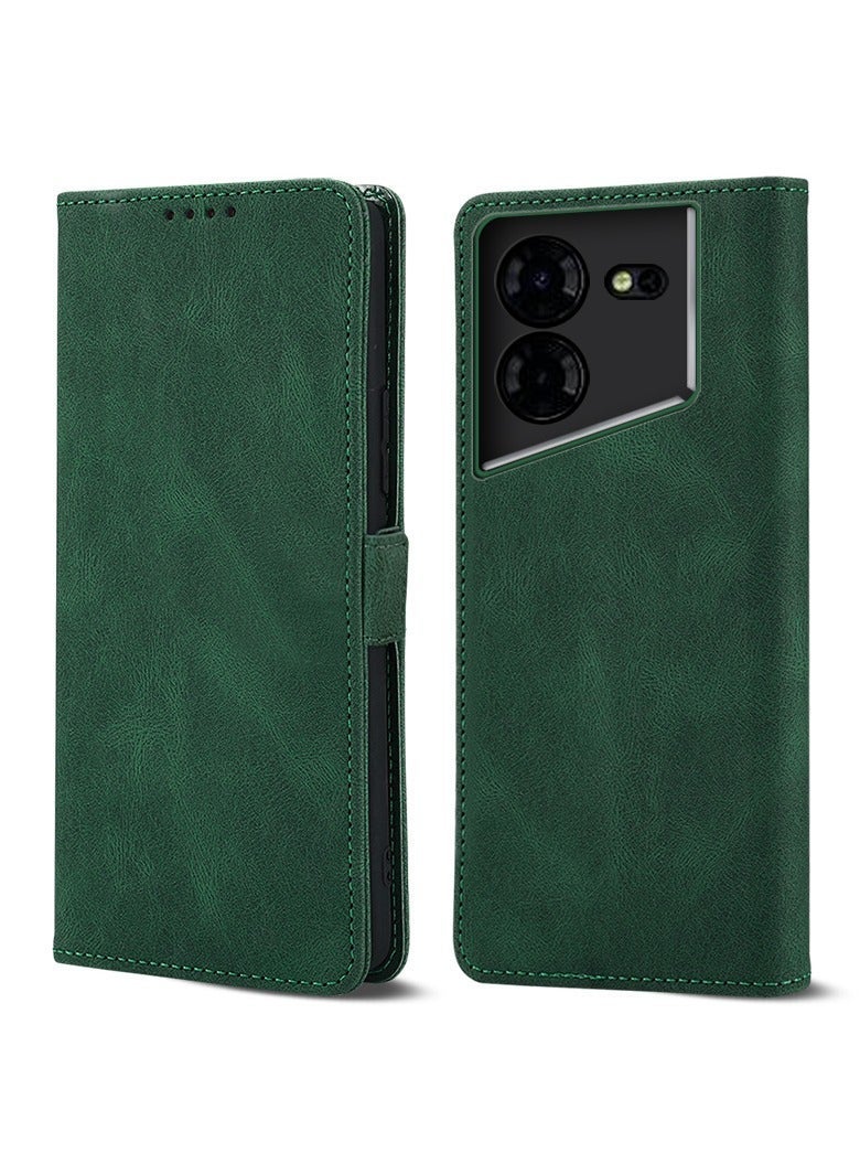 TEAM LUXURY Protective Case Cover For for Tecno pova 5 Pro Green - Image 1