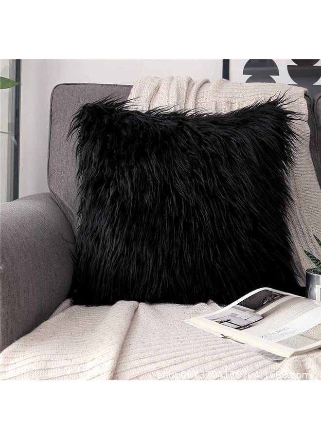 yongsheng Throw Pillow Covers New Luxury Series Style Fluffy Pillow Case Cushion Cover for Sofa Bedroom Car 42*42cm  - Image 5