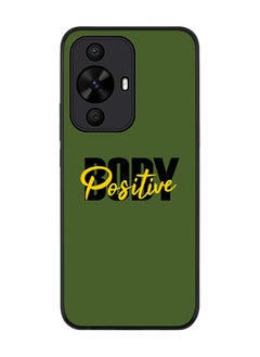 Stylizedd Rugged Black edge case for Huawei nova 12s / Huawei nova 11/ Huawei nova 12 Lite 4G, Slim fit Flexible Anti Drop Thin Cover - Body Positive  - Image 1