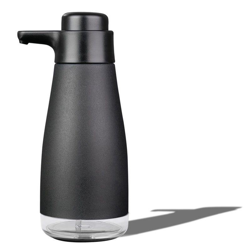 AIKE 15floz Liquid Soap Dispenser for Dish and Hand Soap Matte Black