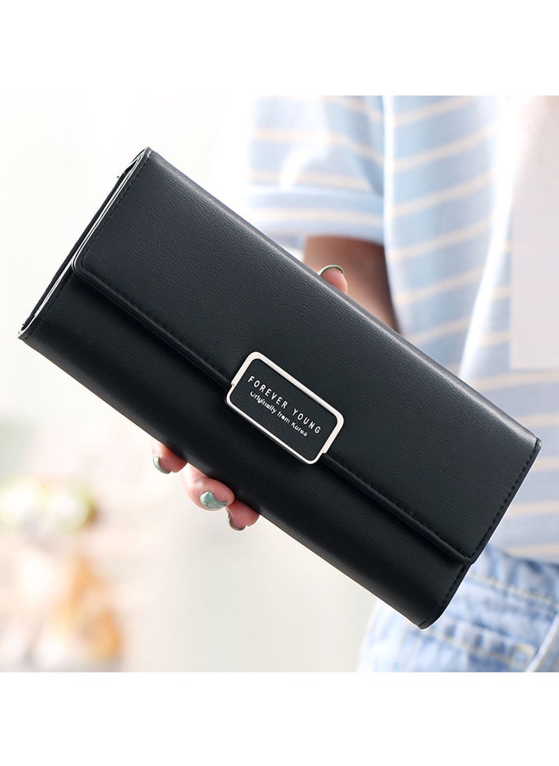 MissTiara - PU Leather Wallet Card Bag Key Bag - Image 1