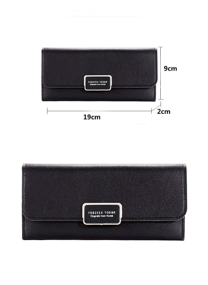 MissTiara - PU Leather Wallet Card Bag Key Bag - Image 1