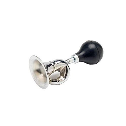 XLC G Ganen Bugle Horn, Chrome Plated w/ Black Bulb - Image 4