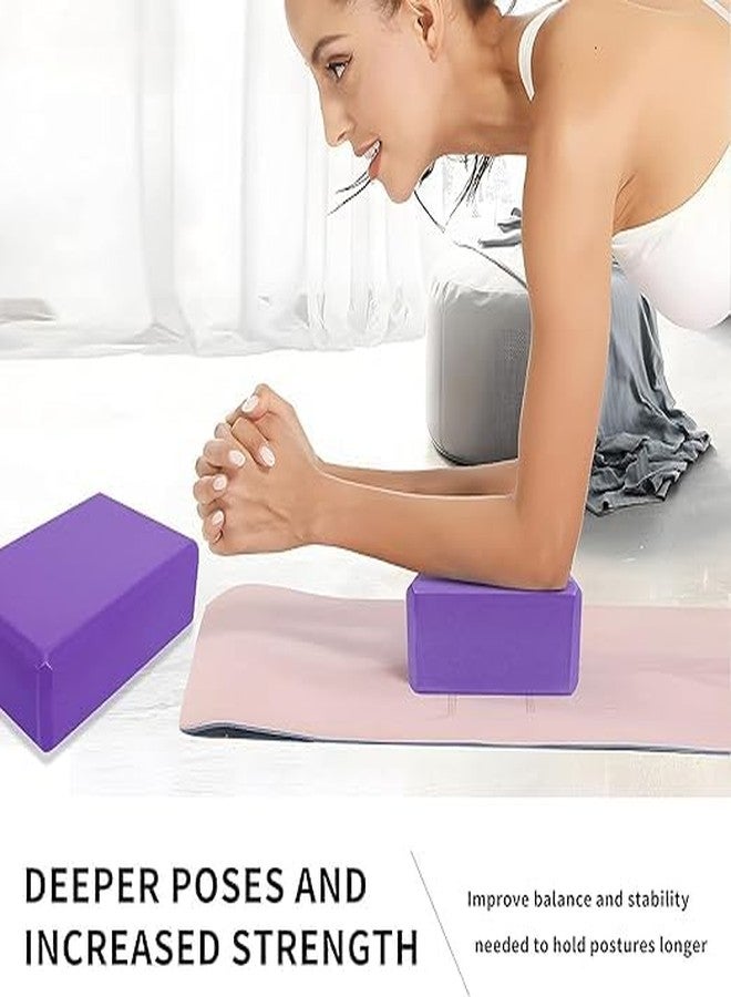 Shrevi Yoga Blocks to Improve Strength, Flexibility and Balance, Light Weight and Non-Slip Surface for Yoga, Pilates and Meditation (Pack of 2) Multicolour - Image 5