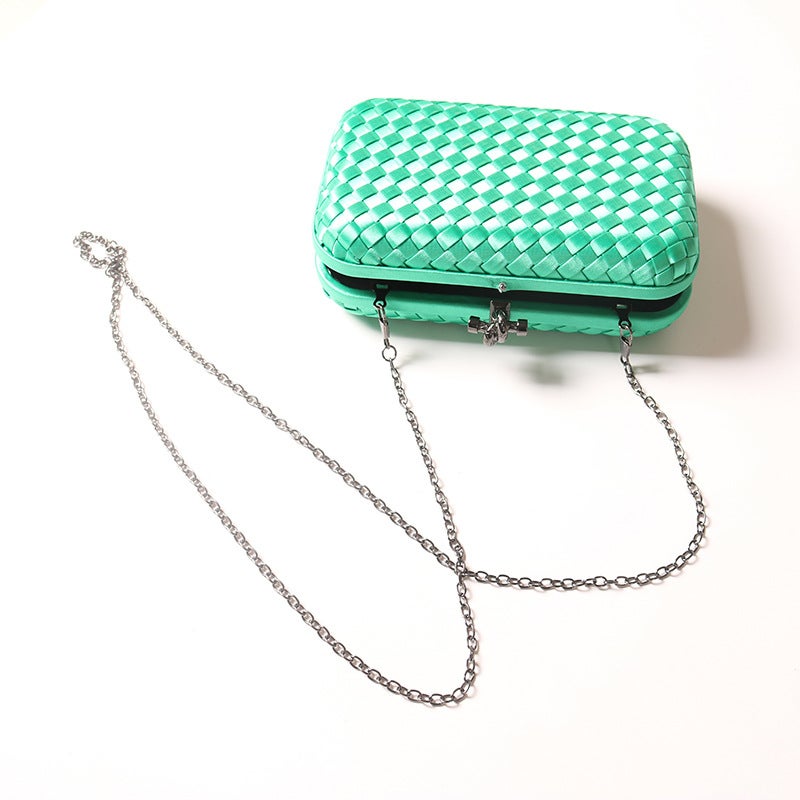 New Dinner Bag High-End Banquet Clutch Bag Ins Wind Shoulder Women'S Bag Evening Bag A Generation Of Hair - Image 3