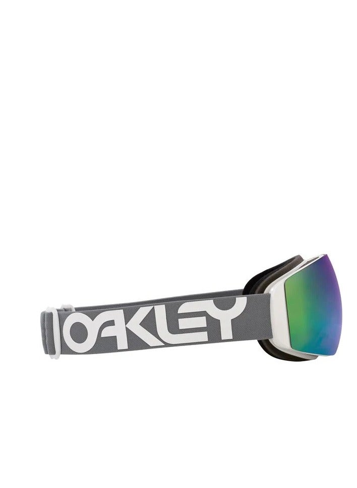 أوكلي FLIGHT DECK GREY WPRIZM JADE GBL SNOW GOGGLES - Image 3