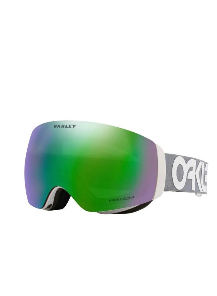 أوكلي FLIGHT DECK GREY WPRIZM JADE GBL SNOW GOGGLES - Image 1