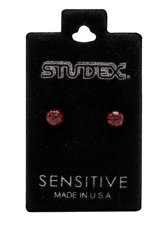 Studex 4.5MM Fireball - Siam Allergy-Free Stainless Steel Ear Studs - Image 5
