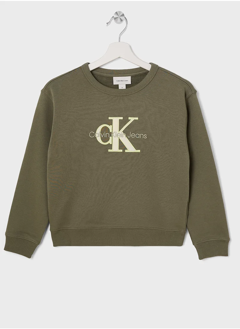 Calvin Klein Jeans Graphic Logo Sweatshirt