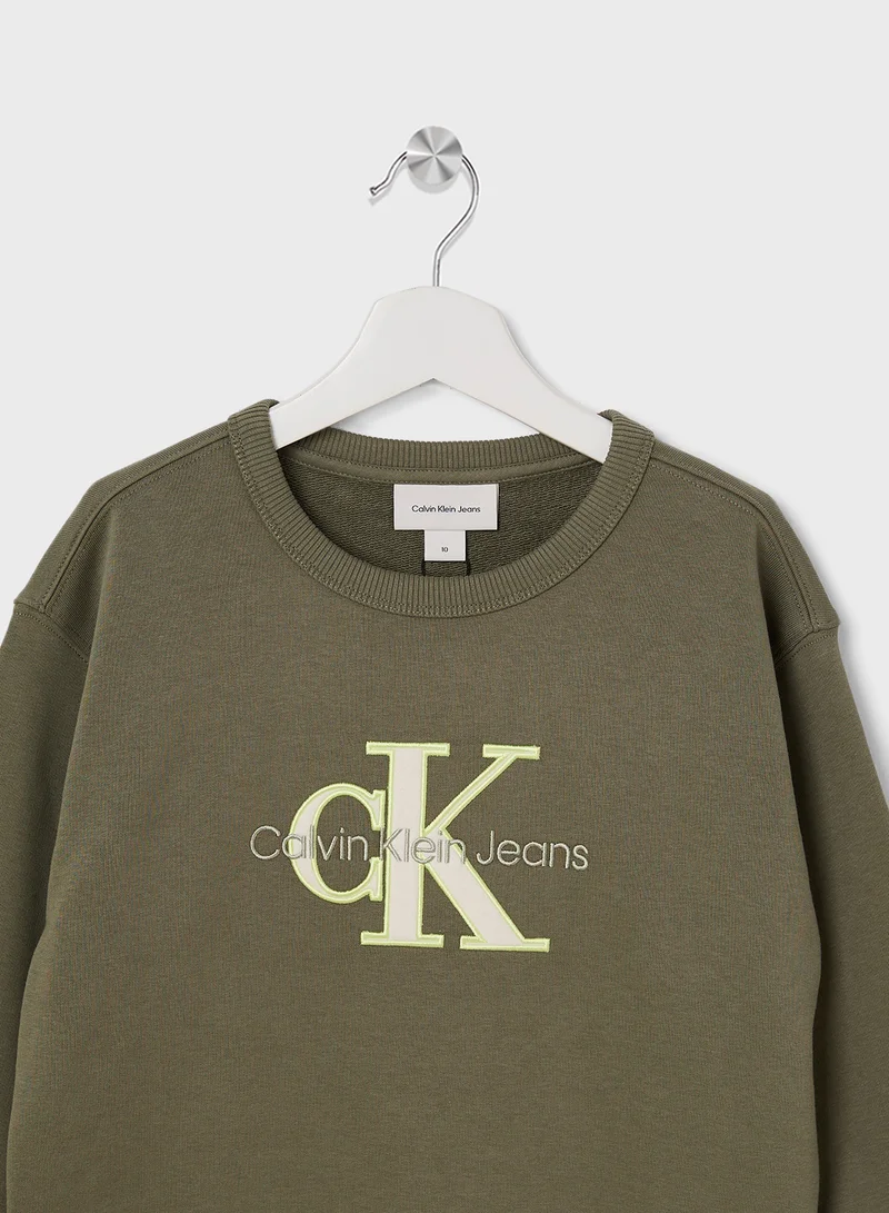 Calvin Klein Jeans Graphic Logo Sweatshirt