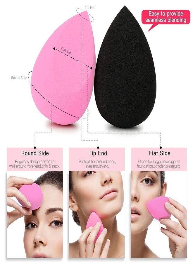 Makeup Sponge, 1 Pcs Multi-colored Blender Blending Beauty Sponges for Foundations,Powders & Creams, Vegan, Cruelty Free and Non-Latex (PACK OF1) - Image 2