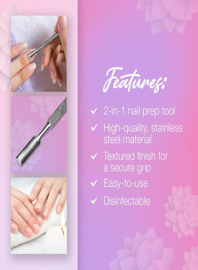 Flowery Pro Pusher & Cleaner, 2-in-1 Nail Prep Tool - Image 5