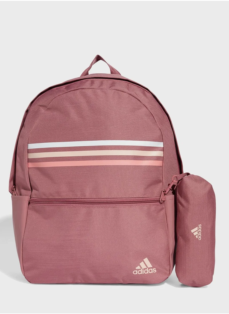 Adidas Classic 3 Stripes Backpack