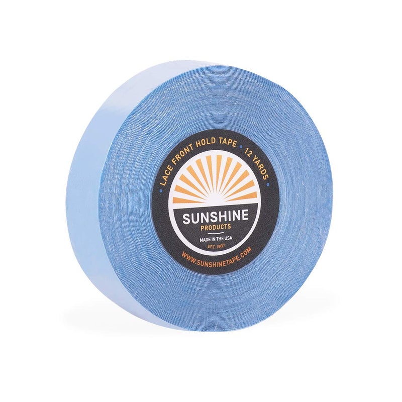 Sunshine Tape شريط لاصق لتثبيت شعر مستعار بواجهة دانتيل، شريط شعر بديل (3/4" × 12 ياردة) - Image 1