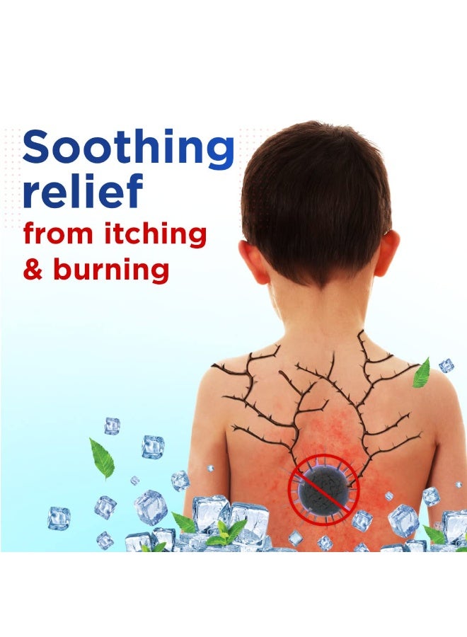 Candid Prickly Heat Powder | Relief from Rashes & Prickly Heat | Neem & Menthol Cooling | Soothing Relief from Itching & Burning | Sweat Absorption | Controls Bacterial Growth | 120g - Image 5