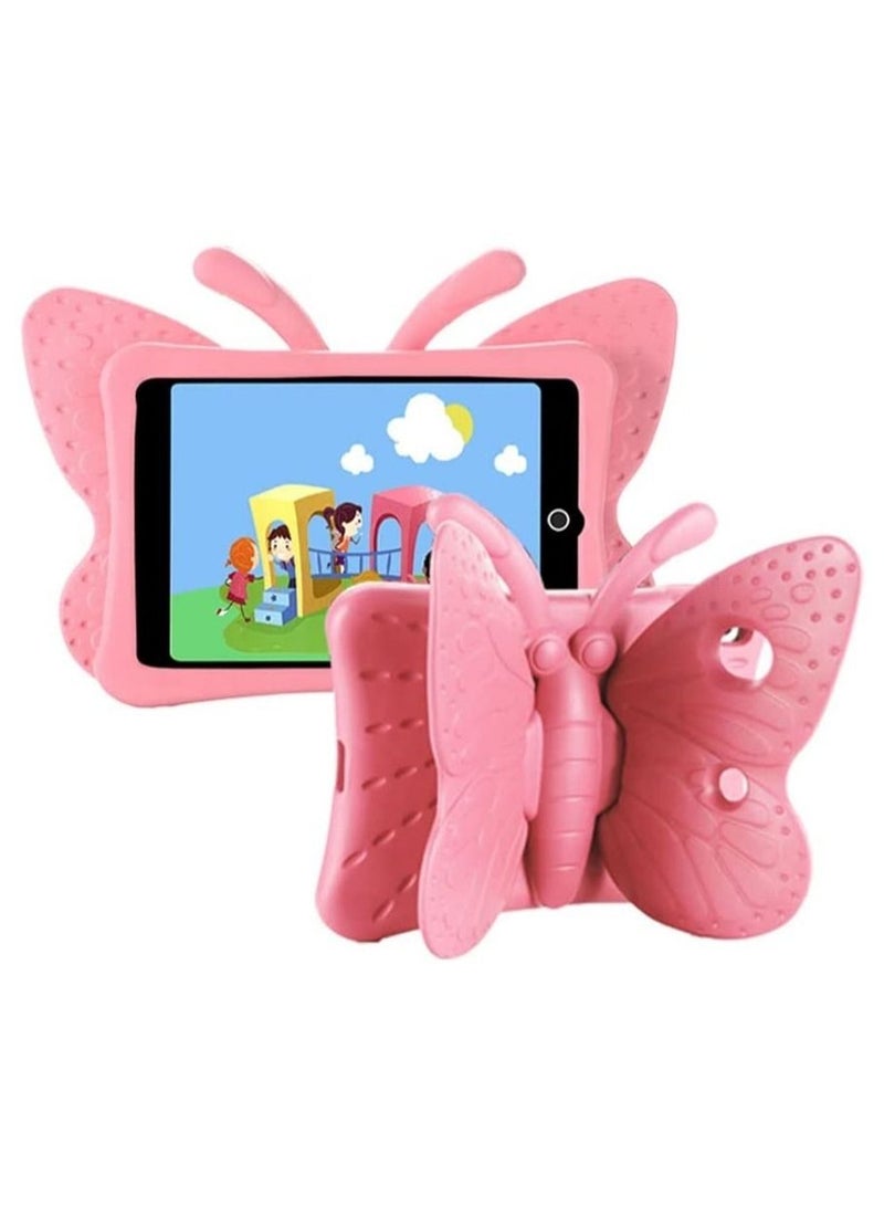 iPad 9th 8th 7th Generation Case Kids Girls, Cute Butterfly Shockproof EVA Foam Super Protection Stand Cover for iPad 2021 2020 2019 10.2" and iPad Air 3 Pro 10.5"