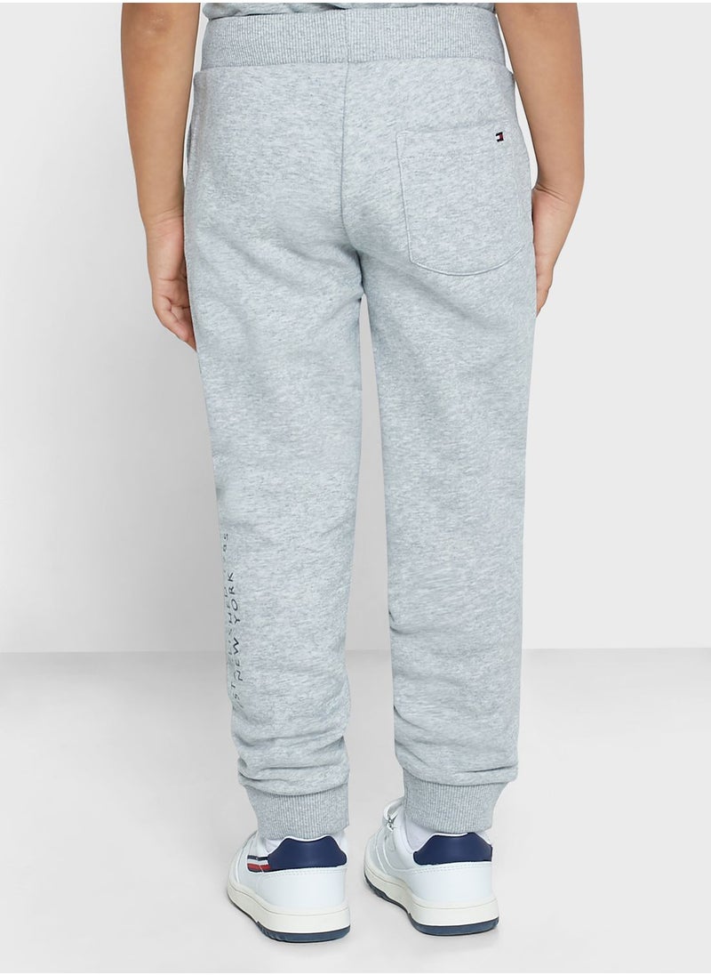 TOMMY HILFIGER - Kids Logo Sweatpants - Image 1