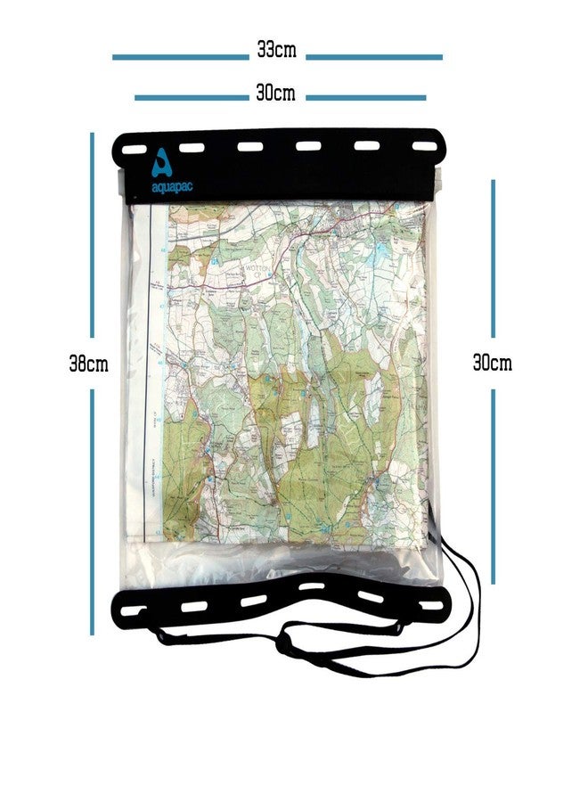 Aquapac Kaituna Waterproof Map Holder - For Outdoors or Hiking - Clear Plastic Case for Kayaking and Camping Accessories - Large 30x30cm - Image 4